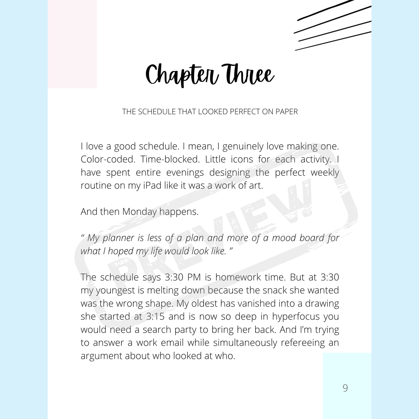 Text from a book or document with a light blue background