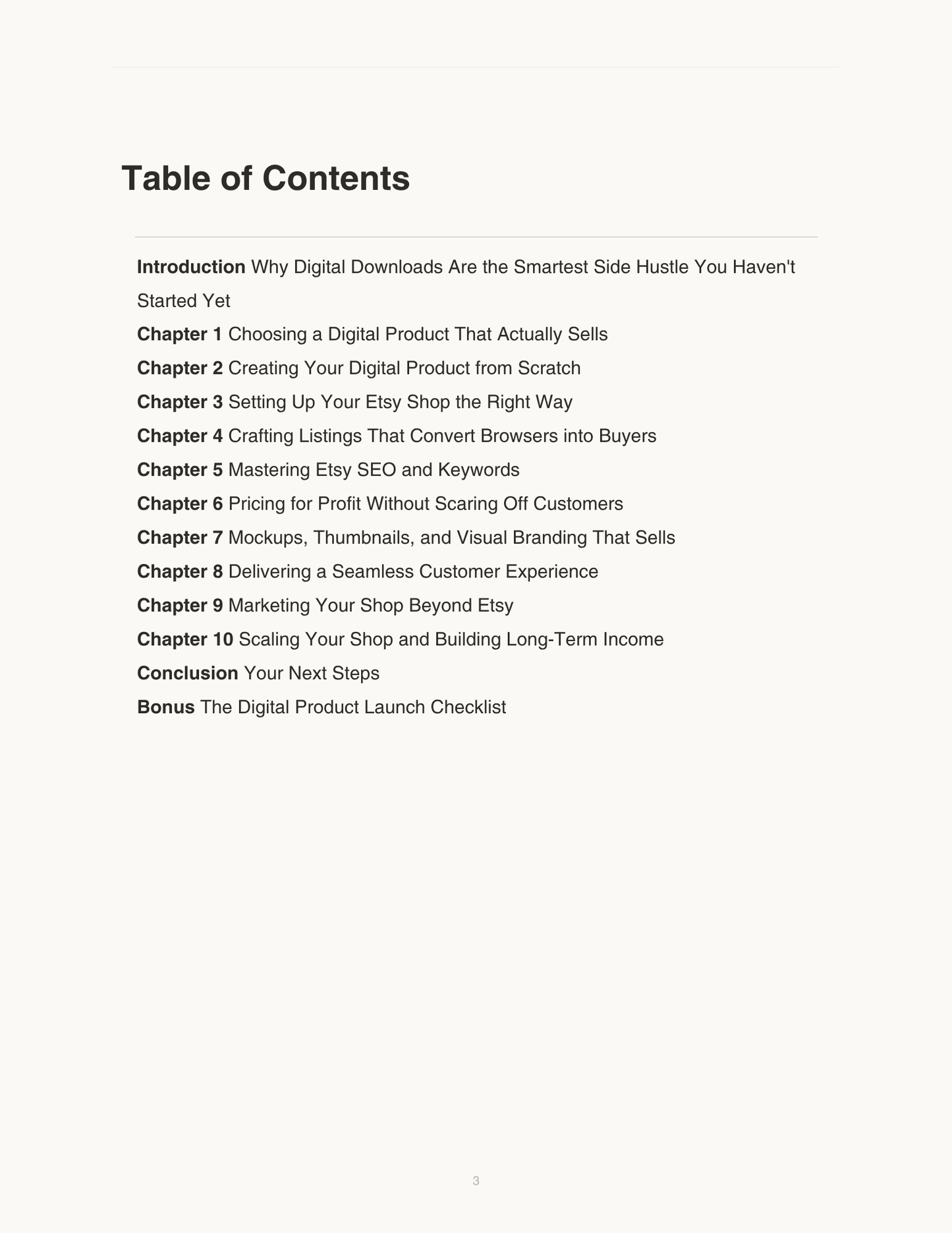 Sell Digital Downloads on Etsy