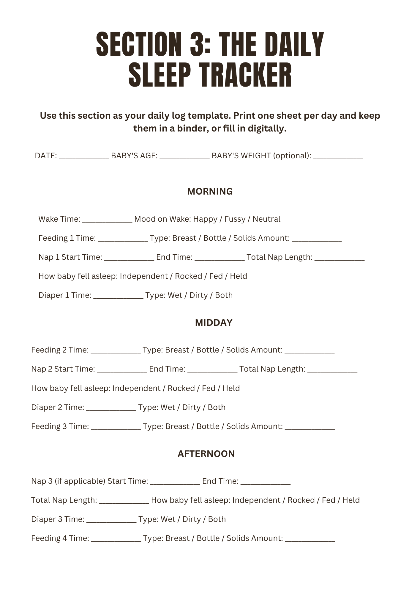 Baby Sleep Tracker & Regression Guide